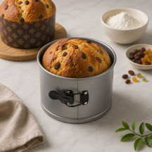 Moule Rond démontable panettone Diamètre 16 Hauteur 11cm 2 litres