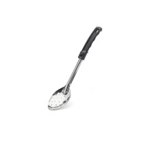 CUILLERE A SERVIR PERFOREE EN INOX M/PLASTIQUE L 33 CM