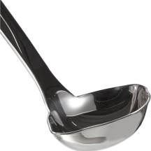 Louche à sauce à bec buffet en inox 18/10 23,5 cm