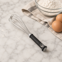 Fouet fil en inox manche en fibreglass 30cm