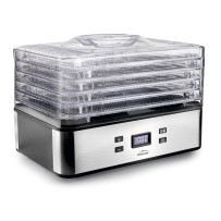 Déshydrateur alimentaire Brysa 240 W 5 plateaux 35 à 70 °C 30 × 21,5 × 21,5 cm