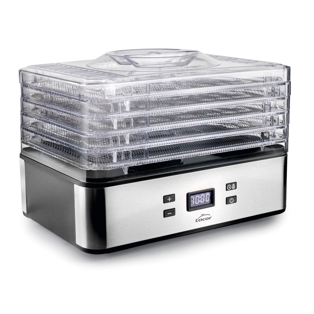 Déshydrateur alimentaire Brysa 240 W 5 plateaux 35 à 70 °C 30 × 21,5 × 21,5 cm