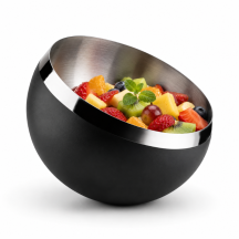 Bol incliné en inox 18 10 Diamètre 14 cm Hauteur 11 cm