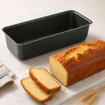 Moule à cake en aluminium antiadhérent 25 cm Hauteur 7 cm