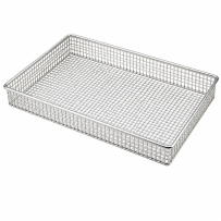 Plaque de cuisson perforée en inox GN 1/1 Hauteur 40 mm Épaisseur 0,8 mm en tôle perforée
