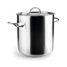 Marmite  En Inox 18/10  Avec Couvercle  Diamètre 24cm