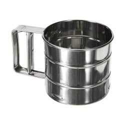 Tamis automatique en inox Diamètre 10cm 0,35kg