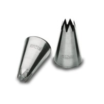 Douille cannelee inox 18/10