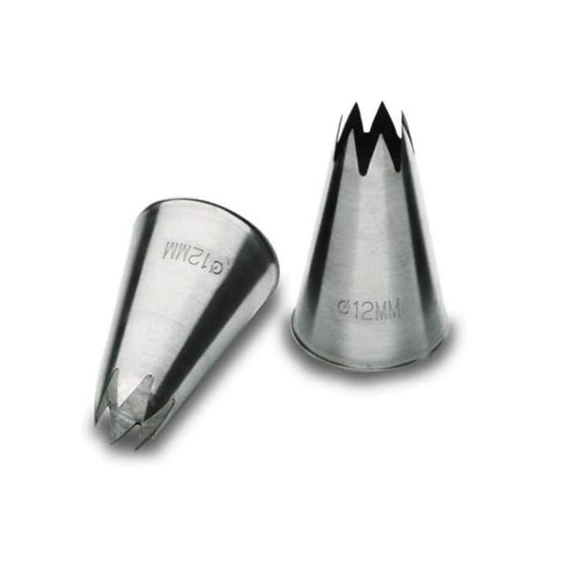 Douille cannelee inox 18/10