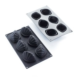 Moule en silicone calipso 6 pièces 79x59x54.5mm 100ml 297x176mm
