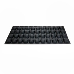 Moule en silicone madeleine 44 pièces 74x45 Hauteur 18mm 35ml 595x395mm