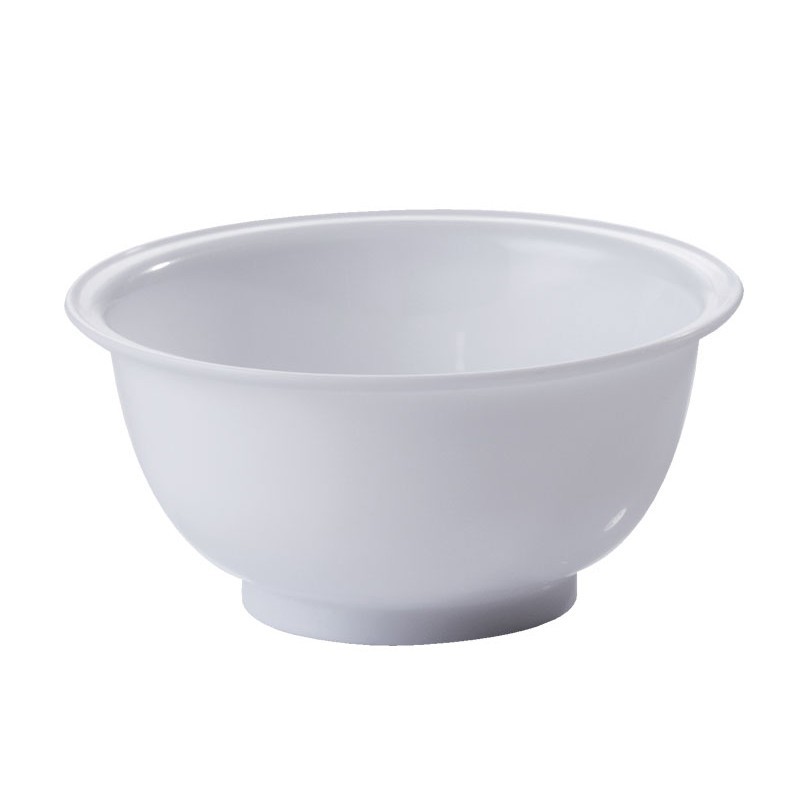 Bol en polypropylène blanc Diamètre 23 cap 2.5 litres