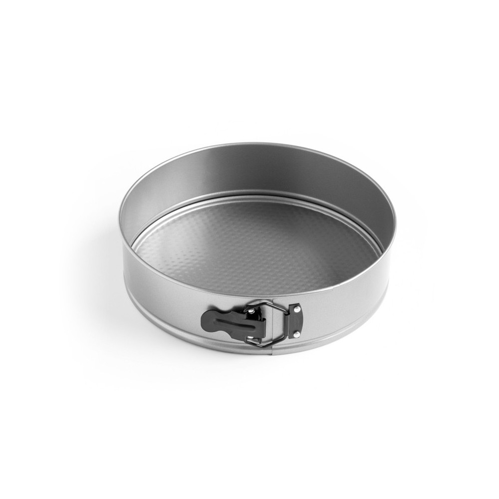 Moule rond Delize en acier carbone antiadhésif démontable 2.8 litres Diamètre 24 Hauteur 6.8cm