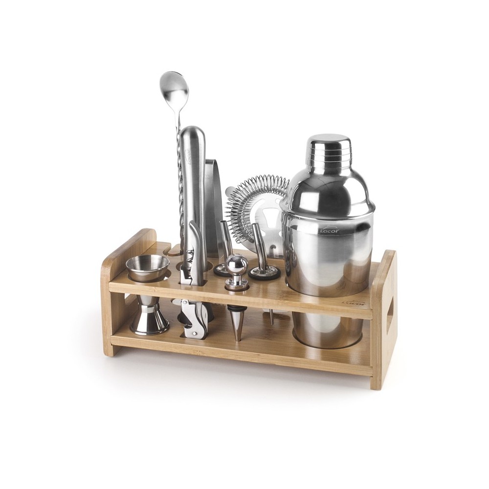Ensemble pour cocktail en acier inoxydable